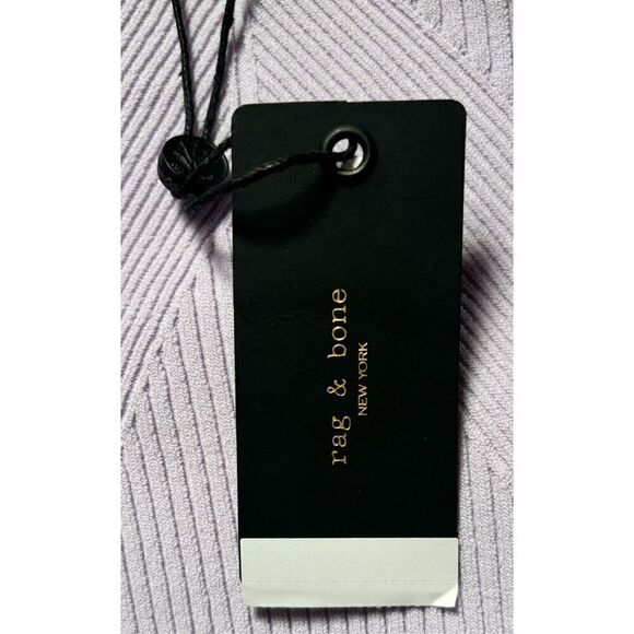 Rag & Bone Asher Ribbed Knit Sweater in Lavender NWT Size XL - Picture 6 of 7